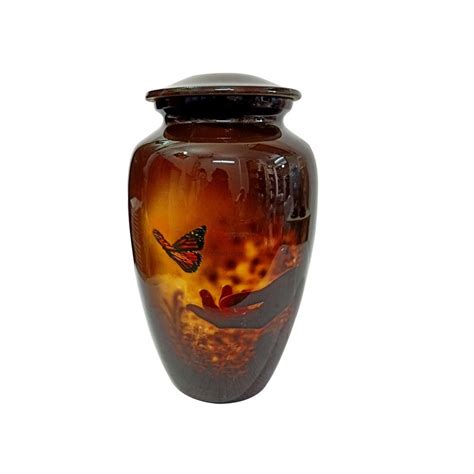 Adult Urn Lovely Butterfly Cremation Urn For Human Ashes Etsy