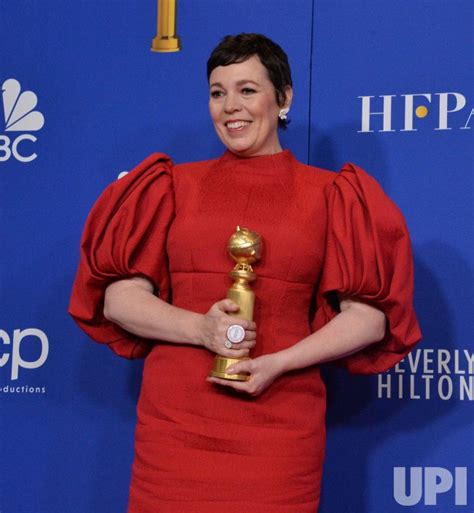 Photo Olivia Coleman Wins An Award At The 77th Golden Globe Awards In