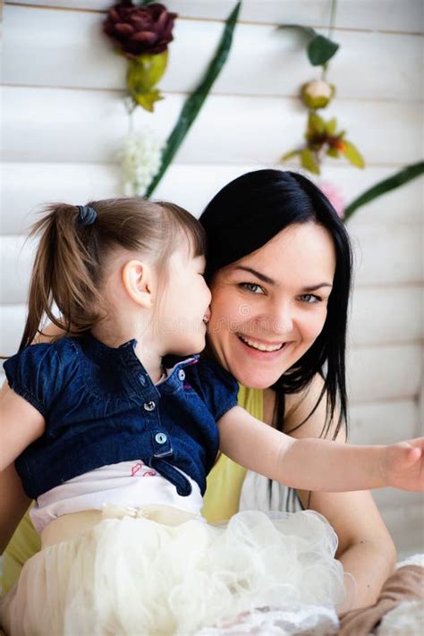 Happy Mother And Daughter Stock Photo Image Of Model 69344210