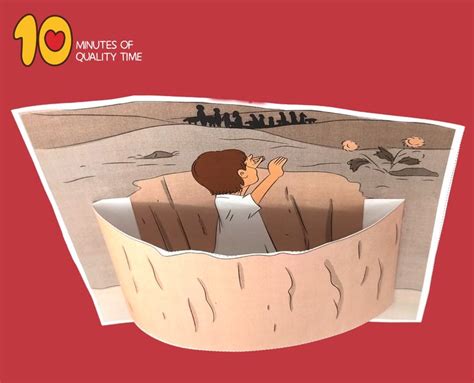 Joseph In The Pit Craft Bible Activities Bible Lessons For Kids