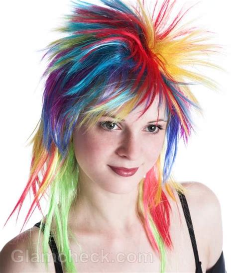 This washout color is the perfect alternative. Rainbow Hair Color : How to Dye your Hair Rainbow