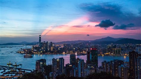 Sunset Hong Kong Photos In  Format Free And Easy Download Unlimit