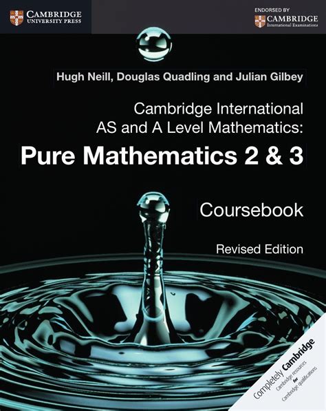 Cambridge International As And A Level Mathematics Pure Mathematics