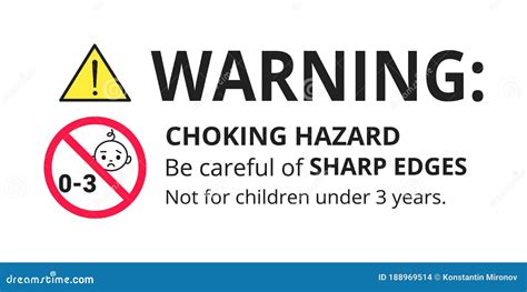 Choking Hazard Warning Label Requirements