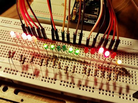 Arduino 24h Binary Clock With Seconds 17 Leds Trybotics