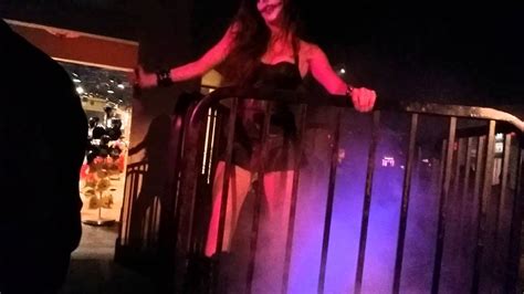 Sexy Gogo Dancer The Purge Leaving Halloween Horror Nights Universal