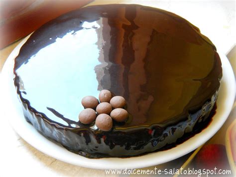 DOLCEmente SALATO: Cheesecake al cioccolato con glassa a ...