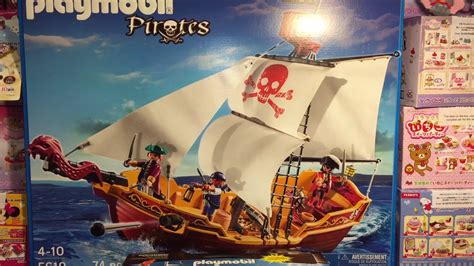 Playmobil Pirates Red Serpent Pirate Ship 5618 And 5894 Unboxing