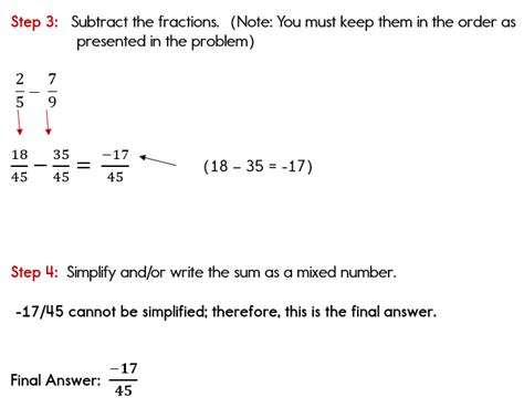 1 11 + 2 3 the lcm of 3 and 11 is 33. Subtracting Fractions with Unlike Denominators