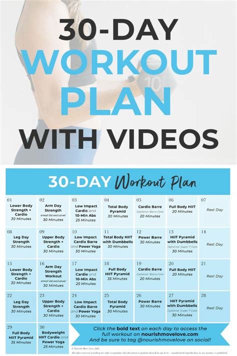 You have to figure out what equipment to get, where to do your workouts, what exercises to do, and how to fit everything into. Free 30-Day Home Workout Plan in 2020 | 30 day workout ...