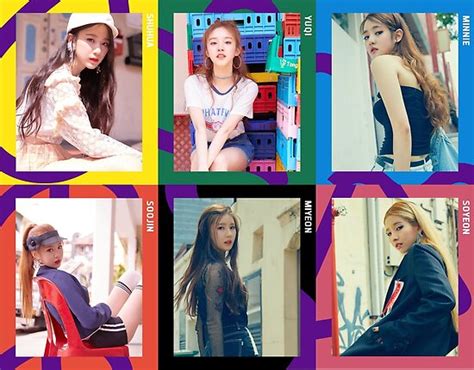Gidle Gi Dle Kpop Poster By Jogtest Redbubble