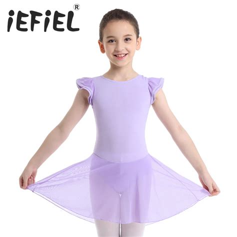 Iefiel Children Kids Ballet Dancing Dress Girls Tulle Tutu Ballet