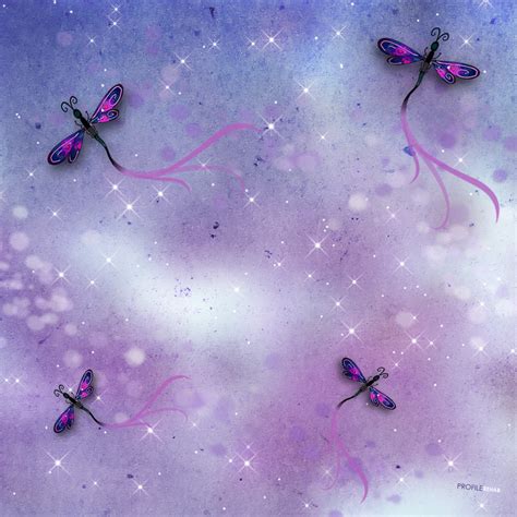 1024x1024 Cute Dragonfly Wallpaper Purple Dragonflies Wallpaper