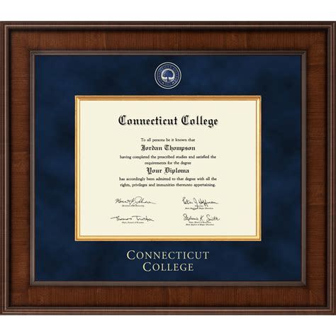 Connecticut College Diploma Frame Custom Frames Online Church Hill Classics