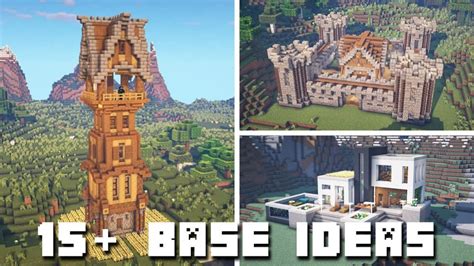 15 Survival Base Ideas For Your Minecraft World Creepergg