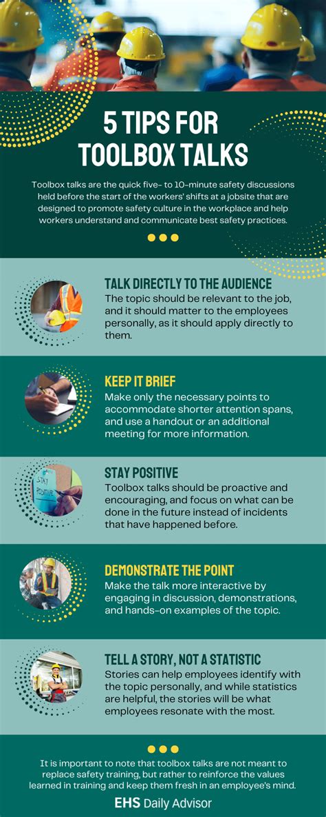 infographic 5 tips for toolbox talks ehs daily advisor hot sex picture