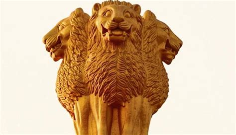 Republic At 70 Story Of The Lions That Form Indias National Emblem