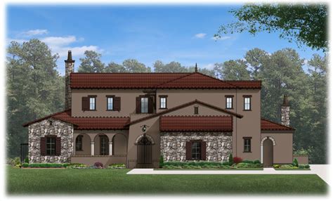 Luxurious Tuscan House Plan With Lower Level 82075ka Architectural