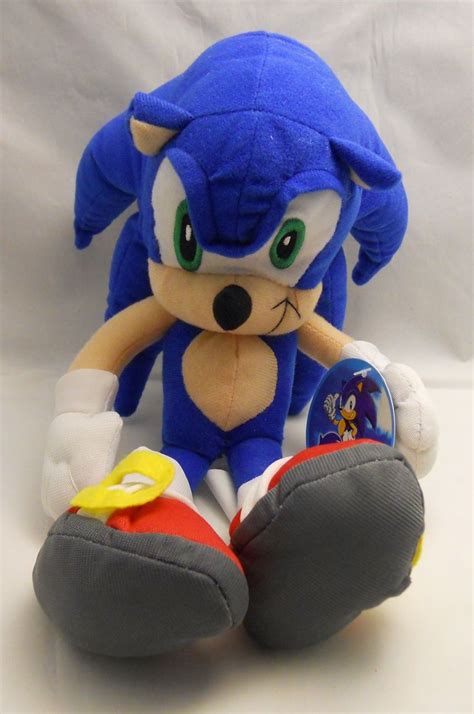 Sega Sonic X The Hedgehog Plush Doll 12 Large Viz Media Toy Network
