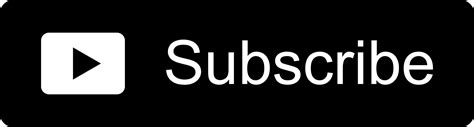 Black And White Youtube Subscribe Button White Background Ui Design