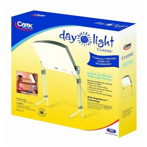 Carex Day Light Classic Bright Light Therapy Lamp Dersya