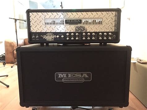 As a profesional musician, i've seen this used with all types of guitar heads ranging from old gibson les paul to modern high gain amplifiers. Mesa Boogie Dual Rectifier Head + 2x12 Rectifier Cabinet ...