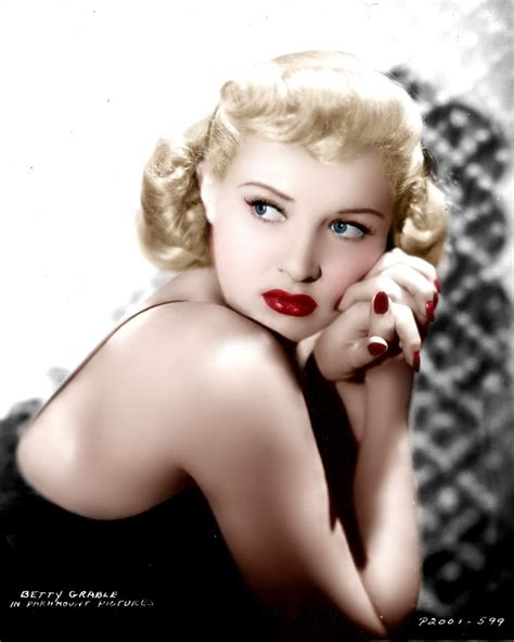 Betty Grable Color By Brenda J Mills Betty Grable Classic Movie
