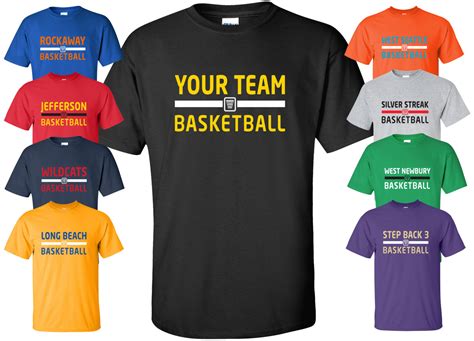New Custom Your Team Basketball Shirt Available