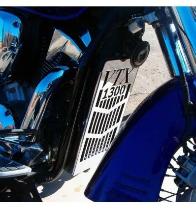 According to reports, the artistic cover was made by louise bourgeois. Honda VTX1300 Chrome radiator cover - Chrome Cruisers