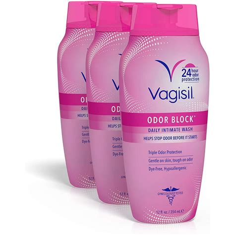 Vagisil Odor Block Daily Intimate Feminine Wash For Women Gynecologist Tested Hypoallergenic