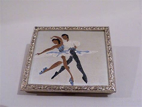 Rare Wand Art Glitter Ballet Ballerina Compact Wands Vintage Ts