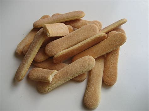 Gradually add 1/4 cup sugar, 1 tablespoon at a time, beating on high until stiff glossy peaks form and sugar is dissolved, about 6 minutes; Ladyfinger (biscuit) - Wikipedia