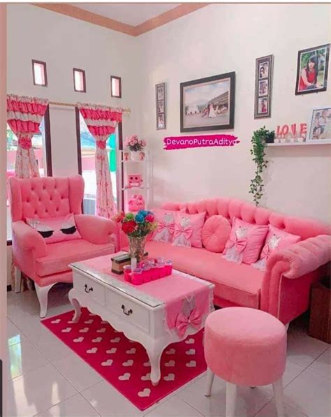 inspirasi desain rumah impian minimalis tema pink desain rumah