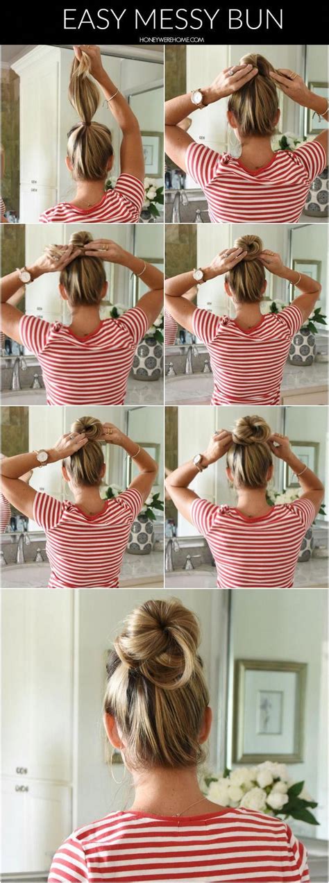 26 Simple Bun Hairstyle Step By Step Hairstyle Catalog