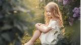 Collection by majestic x cool. Cute Little Girl Is Sitting On Grass Looking Down Wearing ...