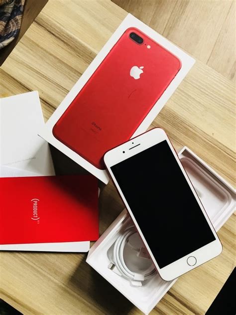 Factory Unlocked Iphone 7 Plus 128gb Product Red Special Edition Sold