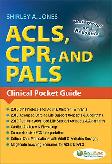 Acls Cpr And Pals Clinical Pocket Guide