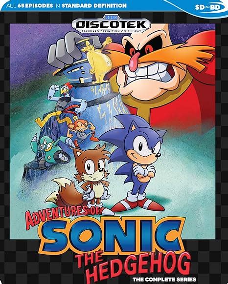 Adventures Of Sonic The Hedgehog Complete Tv Series Sdbd Blu Ray