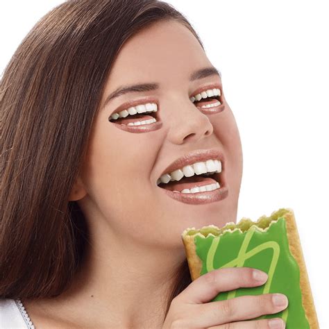 Pop Tarts Replaces Models Eyes With Mouths In Nightmare