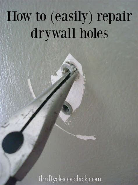 Check spelling or type a new query. How to Easily Patch Holes in Drywall | Repair drywall hole, Home repairs, Home repair