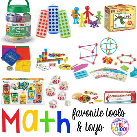 Favorite Math Tools And Toys For Preschool Pocket Of Preschool