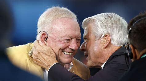 Jerry Jones Says Ring Of Honor Isnt About Whether Jimmy Johnson Is Sniveling Or Not