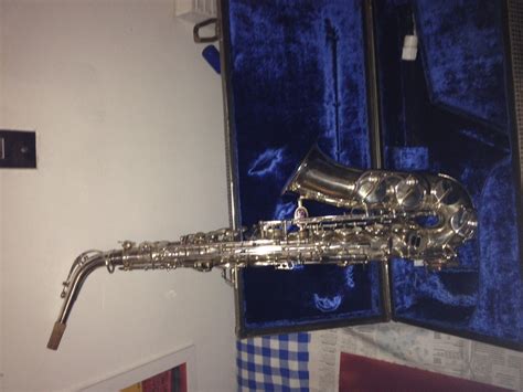 Bands Blue Label Alto Vintage Saxophone Unique Piece
