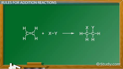 Addition Reaction Definition And Examples Video And Lesson Transcript
