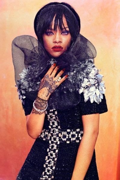 Rihanna For Harpers Bazaar Arabia Outtake