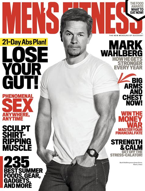 Mark Wahlberg Men S Fitness July August 2015 Mens Fitness Magazine Mens Fitness Fitness