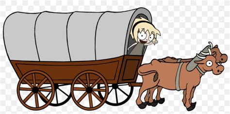 Ox Wagon Clip Art Ox Wagon Pony Png 850x424px Wagon Bovine Bullock