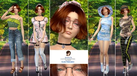 Bonita Chica Eliza Pancakes Download Custom Characters For Sims 4