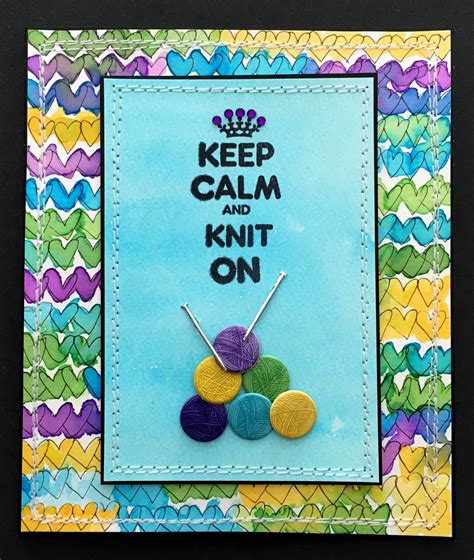 Eyelet Outlet Keep Calm And Knit On