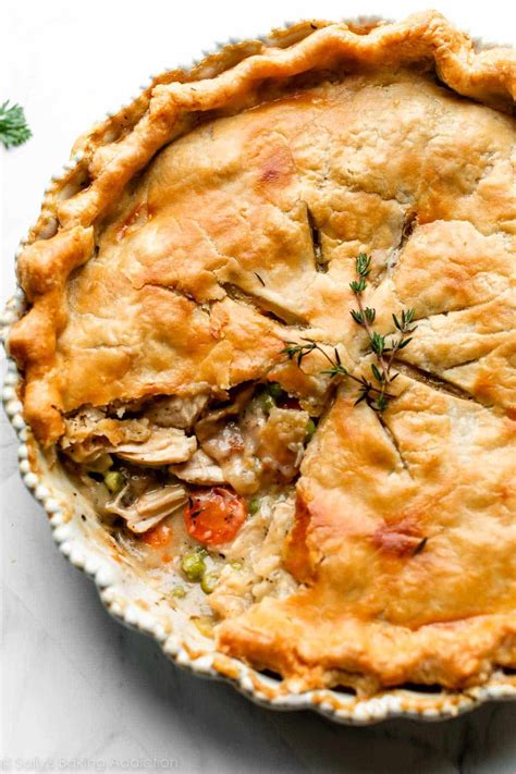 Turkey Pot Pie Recipe Sally S Baking Habit Googlechrom Casa